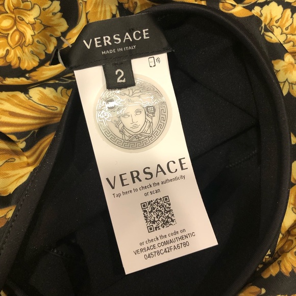 Versace signature print bodysuit - Picture 2 of 4